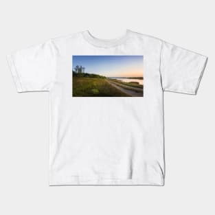 Rural panoramic landscape Kids T-Shirt